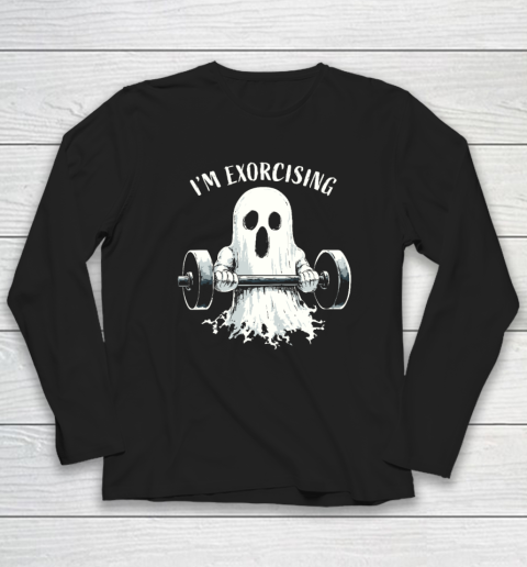 I'm Exorcising Funny Ghost Halloween Long Sleeve T-Shirt