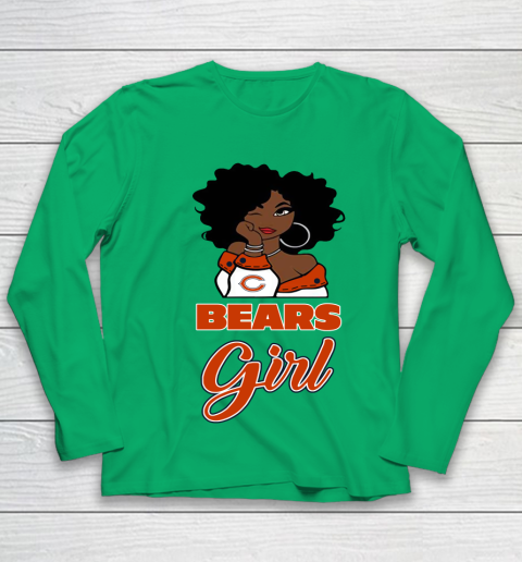 Chicago Bears Girl NFL Youth Long Sleeve 6