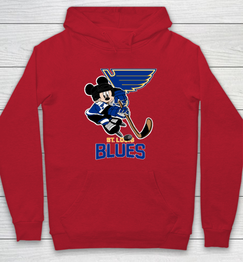 NHL St.Louis Blues Mickey Mouse Disney Hockey Hoodie 6