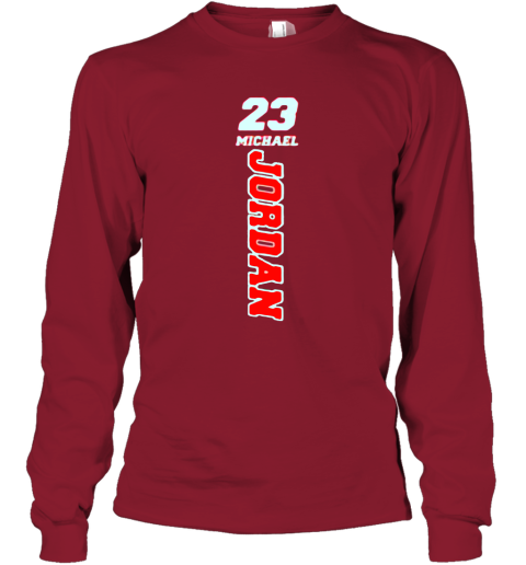 red jordan long sleeve shirt