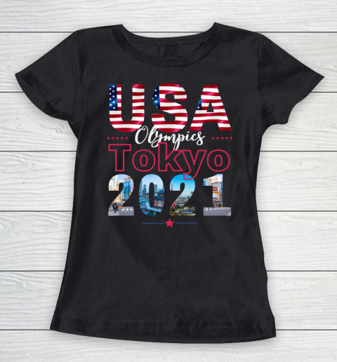 USA Olympics Team Tokyo Olympics 2021 Women's T-Shirt