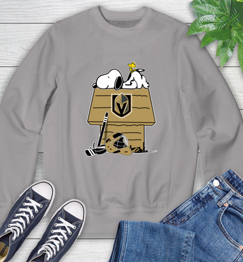 Vegas Golden Knights NHL Hockey Snoopy Woodstock The Peanuts Movie Sweatshirt 5