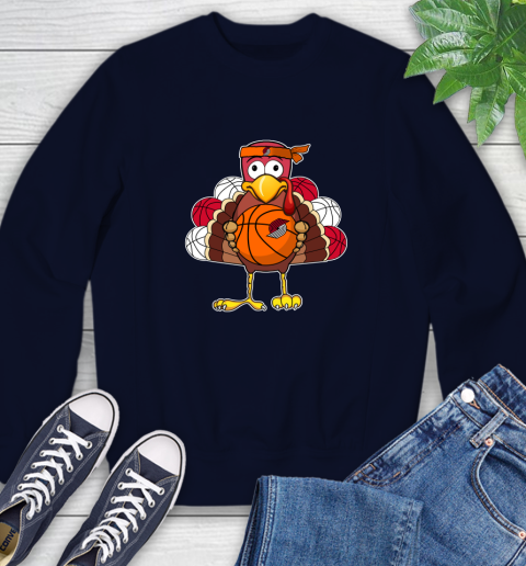 Portland Trail Blazers Turkey thanksgiving day Sweatshirt 3