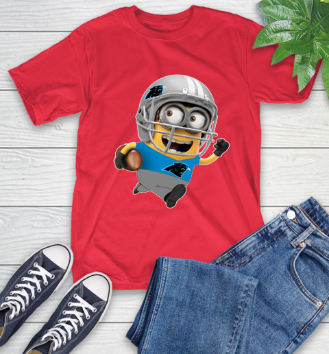 NFL Carolina Panthers Minions Disney Football Sports T-Shirt 10