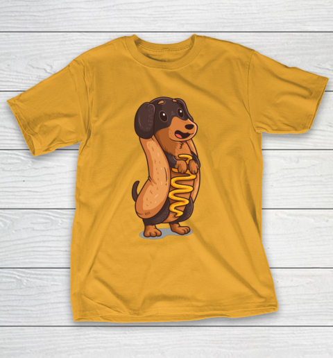 Kid's What Up Dog Graphic Tee | Funny Hot Dog T-Shirt Yellow / Age 4