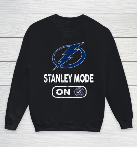 Tampa Bay Lightning Stanley Mode On Youth Sweatshirt