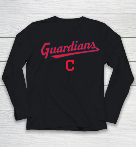 Cleveland Guardians t shirt  Cleveland Indians shirt Youth Long Sleeve