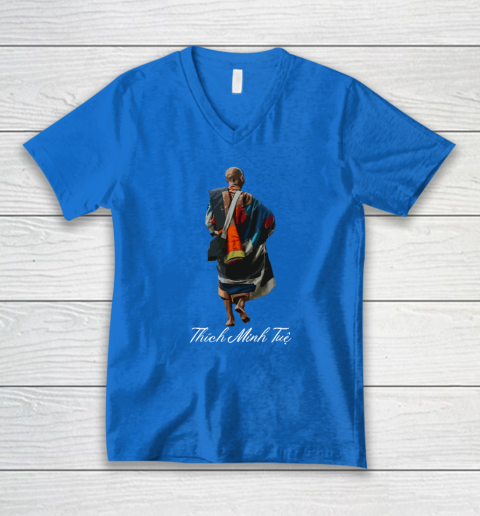 Su Thay Thich Minh Tue Monks Buddhism V-Neck T-Shirt 4