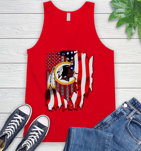Washington Redskins NFL Football American Flag Tank Top 5
