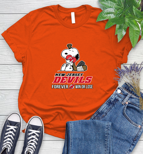 NHL The Peanuts Movie Snoopy Forever Win Or Lose Hockey New Jersey Devils 94