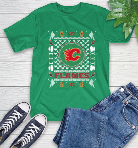 Calgary Flames Merry Christmas NHL Hockey Loyal Fan Ugly Shirt 7