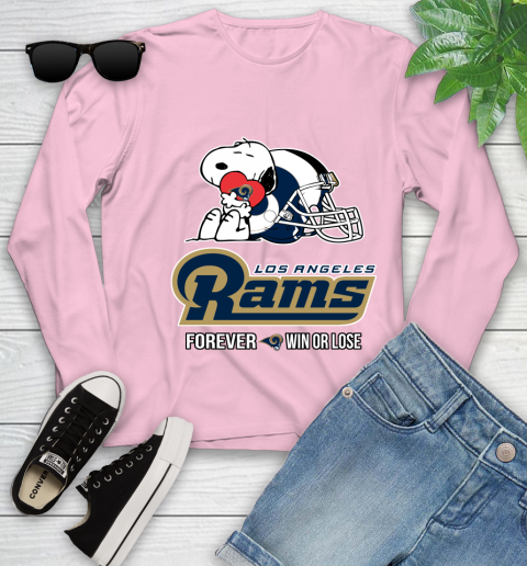 NFL The Peanuts Movie Snoopy Forever Win Or Lose Football Los Angeles Rams 134