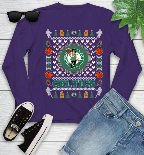 Boston Celtics Merry Christmas NBA Basketball Loyal Fan Ugly Shirt 127