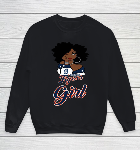 Detroit Tigerss Girl MLB Youth Sweatshirt