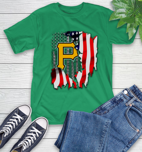Pittsburgh pirates american flag shirt on sale