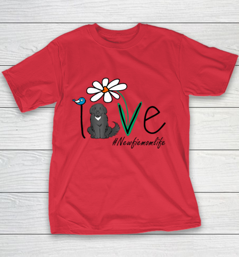 Love Momlife One Another Bird Daisy Flower Peace T-Shirt