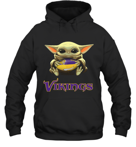 black minnesota vikings sweatshirt