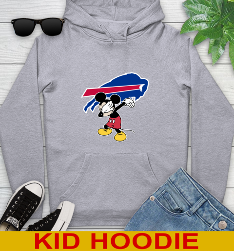 Buffalo Bills NFL Football Dabbing Mickey Disney Sports Youth Hoodie 6