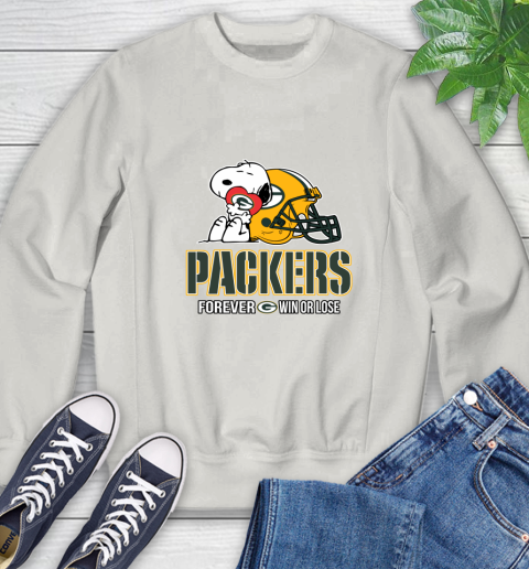 NFL The Peanuts Movie Snoopy Forever Win Or Lose Football Green Bay Packers 36