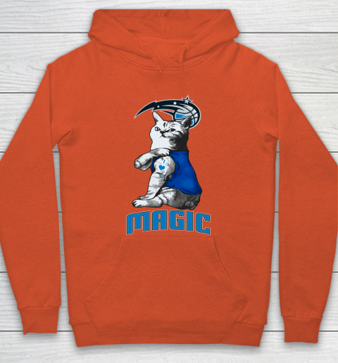 NBA Basketball My Cat Loves Orlando Magic Hoodie 3