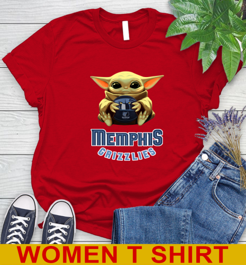 NBA Basketball Memphis Grizzlies Star Wars Baby Yoda Shirt 98