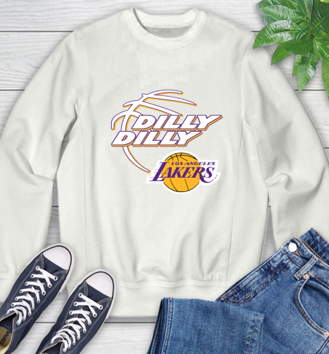 NBA Los Angeles Lakers Dilly Dilly Basketball Sports Sweatshirt