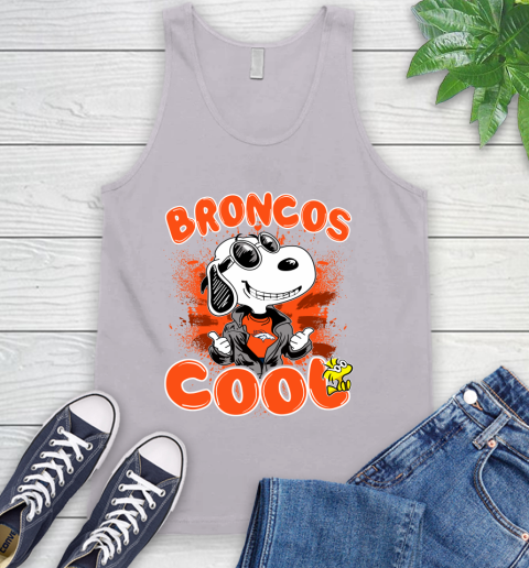 NFL Football Denver Broncos Cool Snoopy Shirt Tank Top 3