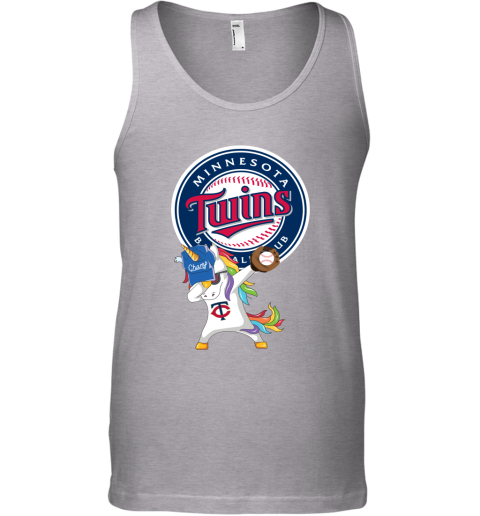 Hip Hop Dabbing Unicorn Flippin Love Minnesota Twins Tank Top