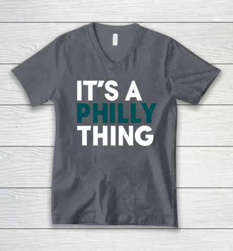 It's A Philly Thing V-Neck T-Shirt 3