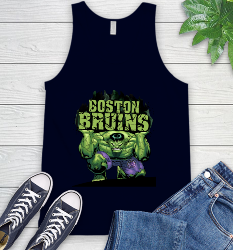 Boston Bruins NHL Hockey Incredible Hulk Marvel Avengers Sports Tank Top 3