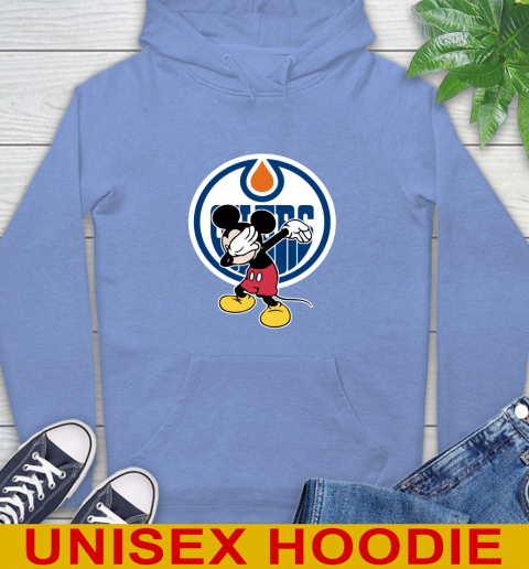 Edmonton Oilers NHL Hockey Dabbing Mickey Disney Sports Hoodie 11