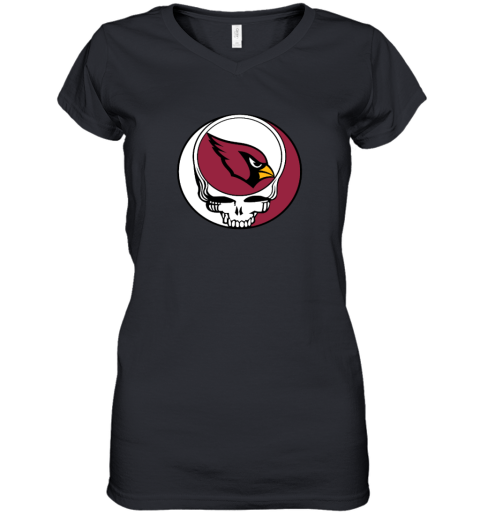 Arizona Cardinals x Grateful Dead Women's V-Neck T-Shirt