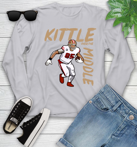George Kittle Kittle Over the Middle San Francisco Shirt 126