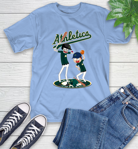MLB Oakland Athletics Rick And Morty Baseball 11