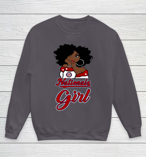 Washington Nationalss Girl MLB Youth Sweatshirt 6