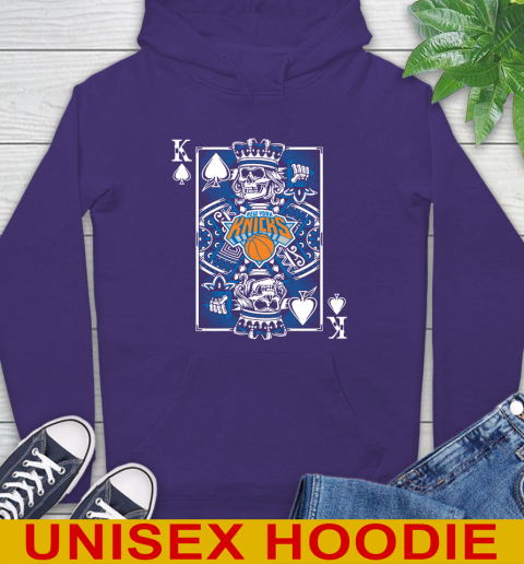 New York Knicks NBA Basketball The King Of Spades Death Cards Shirt Hoodie 5
