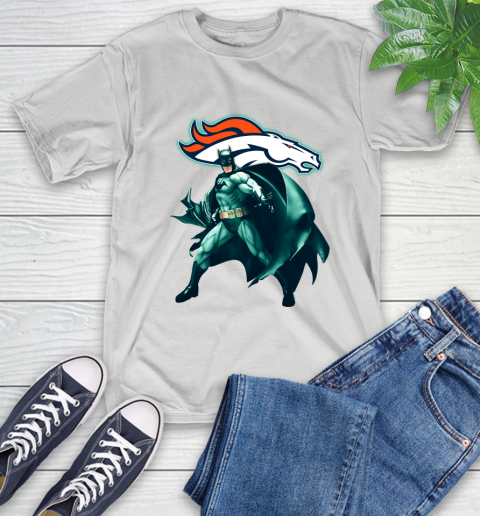 NFL Batman Football Sports Denver Broncos T Shirt