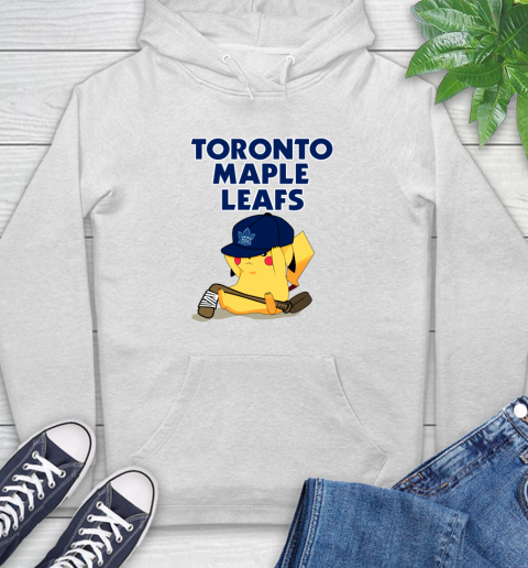 NHL Pikachu Hockey Sports Toronto Maple Leafs Hoodie