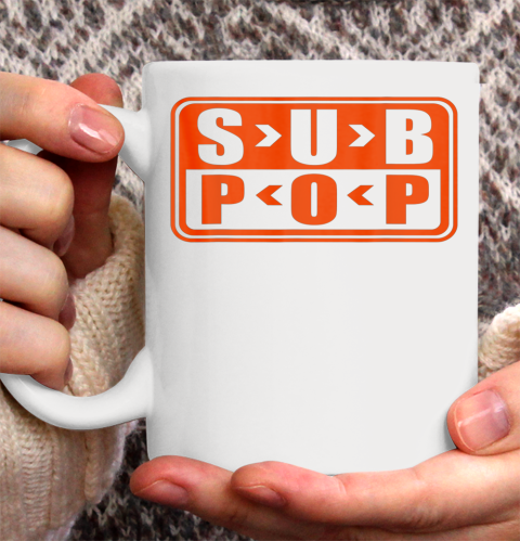 Sub Pop Music Pop Musician Ceramic Mug 11oz