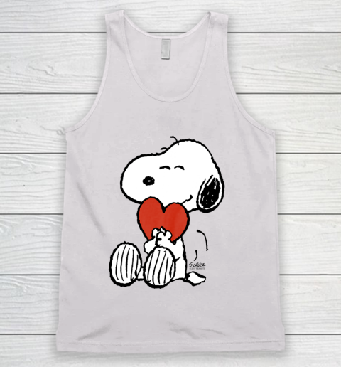 Peanuts Snoopy Heart Valentine Tank Top