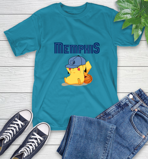 NBA Pikachu Basketball Sports Memphis Grizzlies T-Shirt 8