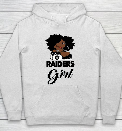 Oakland Raiders Girl NFL Hoodie