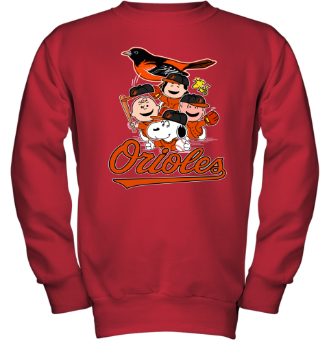 Peanuts characters Baltimore Orioles shirt - Kingteeshop