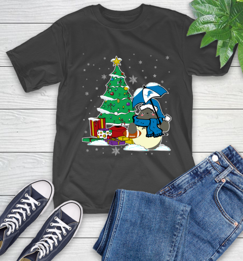 Detroit Lions NFL Football Cute Tonari No Totoro Christmas Sports T-Shirt