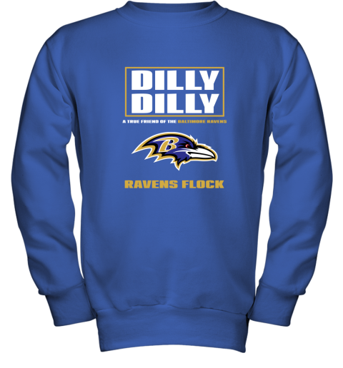 Dilly Dilly A True Friend Of The Baltimore Ravens Hoodie 