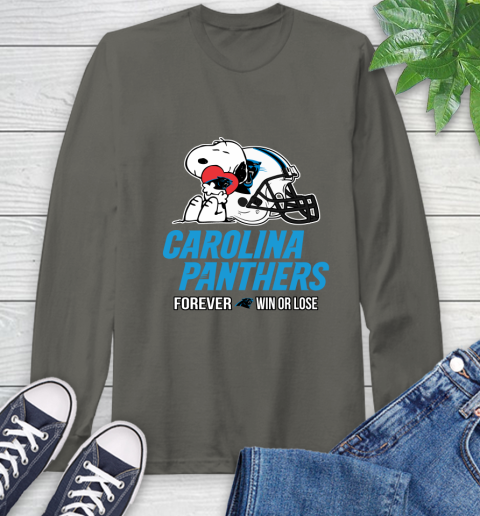 NFL The Peanuts Movie Snoopy Forever Win Or Lose Football Carolina Panthers 65