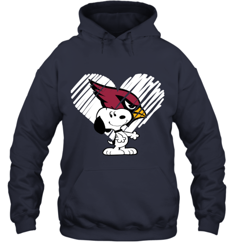 twlw happy christmas with arizona cardinals snoopy hoodie 23 front navy