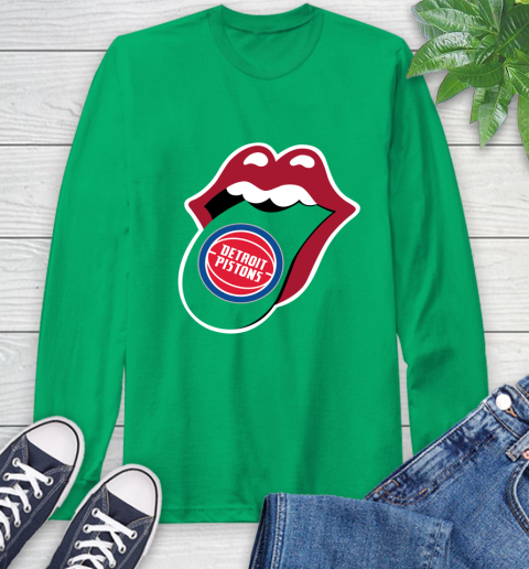 Detroit Pistons NBA Basketball Lips I Root For My Team Adoring Fan 64