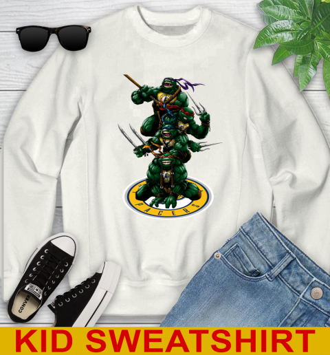 NBA Basketball Indiana Pacers Teenage Mutant Ninja Turtles Shirt Youth Sweatshirt