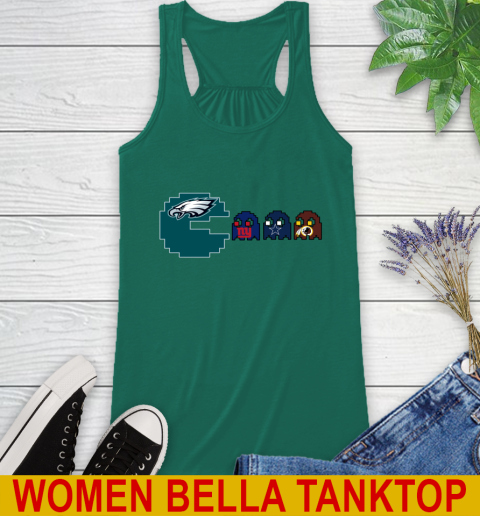 Philadelphia Eagles NFL Football Pac Man Champion Racerback Tank 7